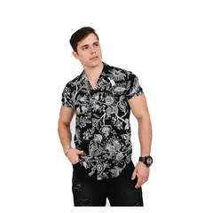 TROPIKL - Camisa Hawaiana Mystic Slim Fit Hombre