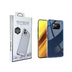 SPACE - Case Anticaida Xiaomi Poco X3 X3 Pro Transparente