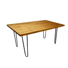 KILA DESIGN - Mesa de comedor Lynn Madera y Fierro