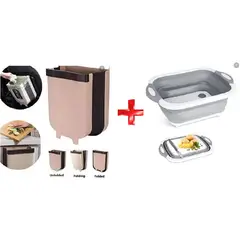 GENERICO - Tacho de basura plegable mas promcion