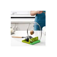 GENERICO - Soporte multiuncional para cucharon y tapa de olla