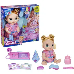 BABY ALIVE - Muñeca lulú achoo estornuda interactiva rubia