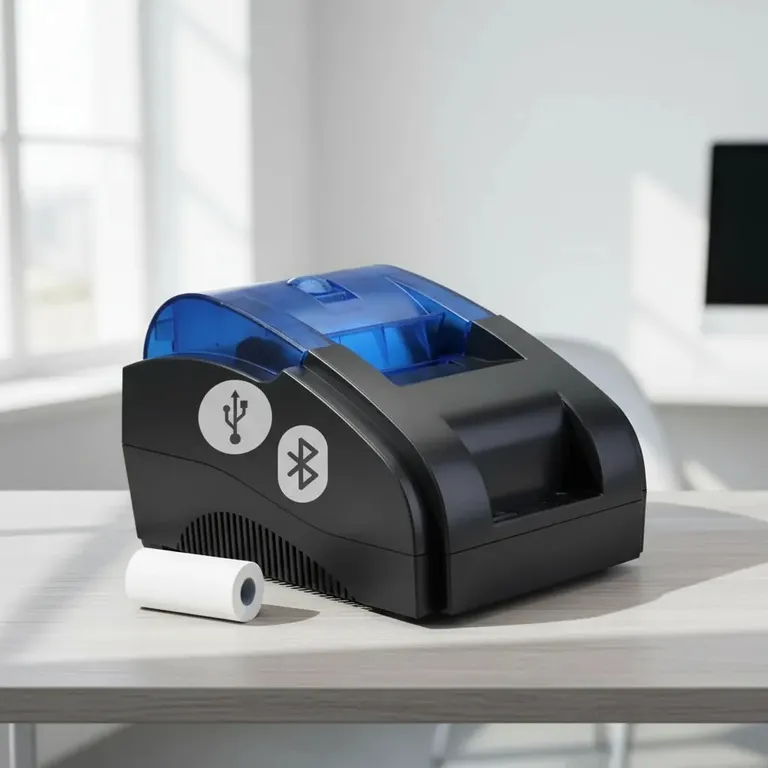 Impresora térmica de tickets ticketera de escritorio 57mm 58mm USB Bluetooth CX58D POS