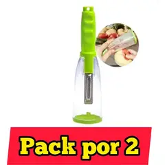 GENERICO - Pelador de Frutas y Verduras Pack 2 unid