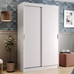 MADESA - Ropero Tokio 2 Puertas Corredizas 2 Cajones