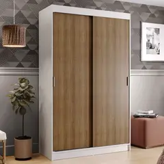 MADESA - Ropero Tokio 2 Puertas Corredizas 2 Cajones