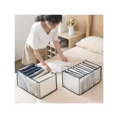 GENERICO - Organizador de ropa plegable para pantalones buzos