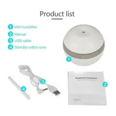 GENERICO - Humidificador dispensador agua ultrasónico vapor frío - gris