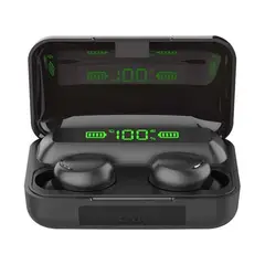 GENERICO - Audifonos bluetooth inalambricos tactil f9 pro con power bank