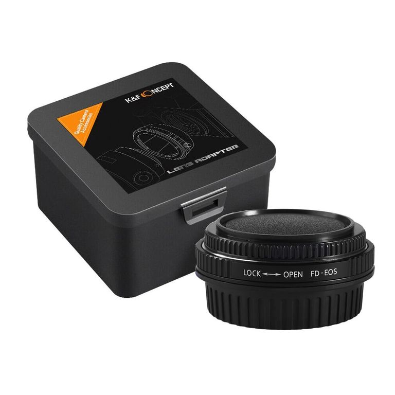 Adaptador Canon FD a Canon EOS EF KF Concept