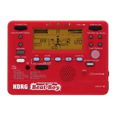KORG - CAJA DE RITMO COMBO TUNERMETRORECDRUM BEATBOY ROJO