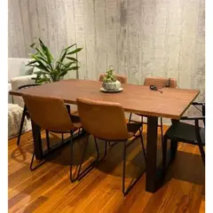 KILA DESIGN - Mesa de comedor KILA Madera y Fierro