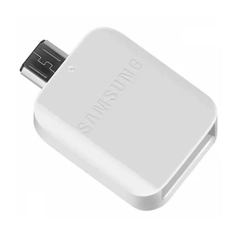 Adaptador otg v8 a usb galaxy s6 s7 original - blanco