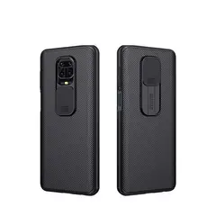 NILLKIN - Case camshield para xiaomi note 9 pro - negro