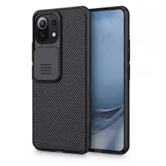 Case camshield para xiaomi mi 11 lite - negro