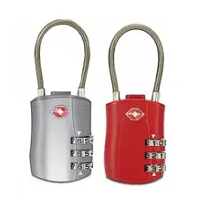 GENERICO - Tsa aprobado candado seguridad mochilas casillero maletín viaje Plata