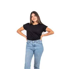 PYT - Polo Algodón Básico Manga Corta Mujer