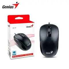 GENIUS - Mouse DX-110 USB Óptico 1000 Dpi - Negro
