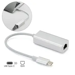 OEM - Adaptador de Red Tipo C a Rj45 Para Windows Mac - ALUMINIO