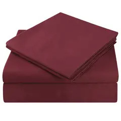 ARLIN TEXTIL - Sabanas Damasco 2 plz color Guinda