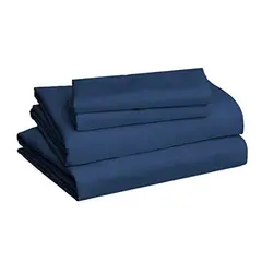 ARLIN TEXTIL - Sabanas Confort 2 plz color Azul Marino