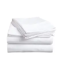 ARLIN TEXTIL - Sabanas Deluxe Queen color Blanco