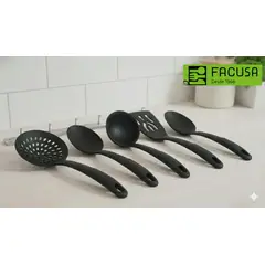 FACUSA - Utensilios de Nylon x 5 piezas