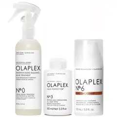 OLAPLEX - N°0 + N°3 + N°6 Tratamiento Reparador Intensivo