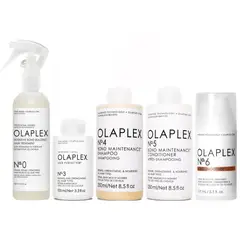 OLAPLEX - N°0 + N°3 + N°4 + N°5 + N° 6 Tratamiento Reparador Intensivo