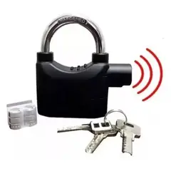 GENERICO - Candado de Seguridad Con Alarma Moto Bicicletas Puertas