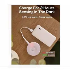 GENERICO - Luz led con sensor de movimiento recargable