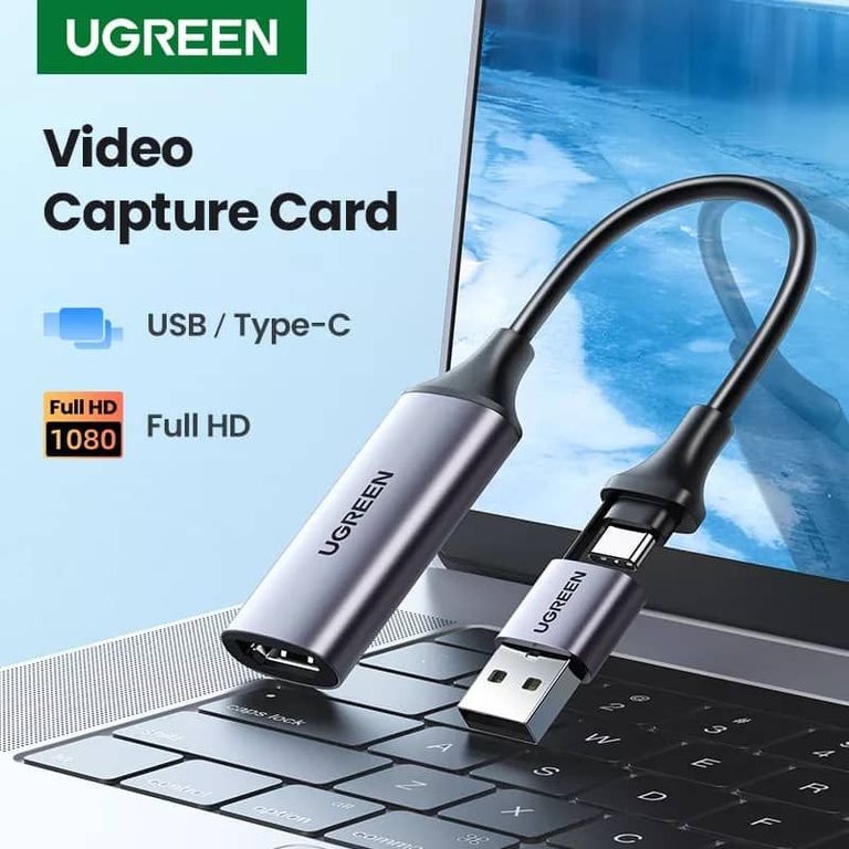 Capturadora De Video Usb y Tipo C 1080 4k 60hz