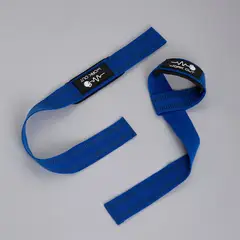 WORK OUT - STRAPS PARA LEVANTAR PESAS - GIMNASIO - AZUL