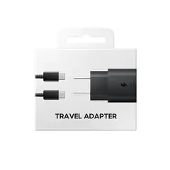 GENERICO - Cargador 25W para Samsung A71 A72 A73 Negro