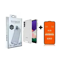 SPACE - Case Anticaida + Vidrio Templado Samsung A13 5G Transparente