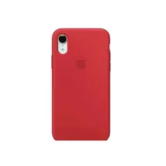 GENERICO - Funda Silicone Case Iphone Xr - Rojo