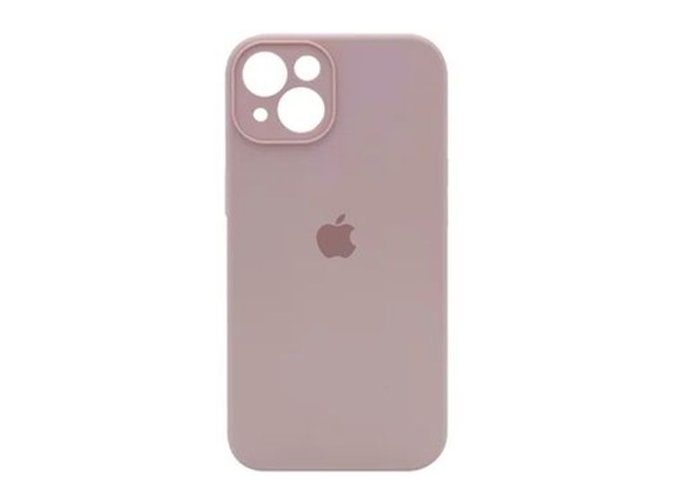 Silicone Case Con P/Cámara Iphone 13 - Nude
