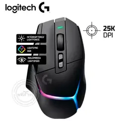 LOGITECH - MOUSE G502 X PLUS LIGHTSPEED WIRELESS 25K DPI RGB BLACK