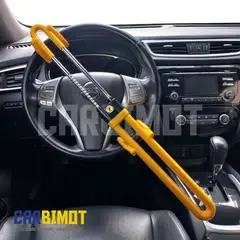 GENERICO - SEGURO DE TIMON VOLANTE TRABA BLOQUEO ANTIRROBO DE AUTOS