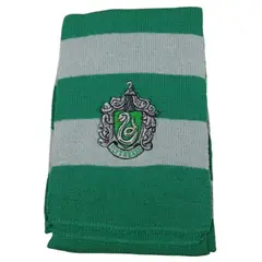 GENERICO - Bufanda Slytherin Unisex HarryMania - Plomo Y Verde