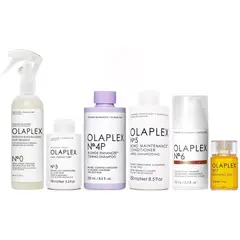 OLAPLEX - N°0 + N°3 + N°4P + N°5 + N°6 + N°7 Tratamiento Cabello Rubio