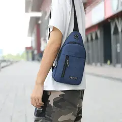 INSPIRA MARKET - Mochila Morral Bandolera Riñonera Cruzado Juvenil Antirrobo Con USB