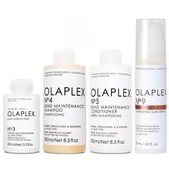 OLAPLEX - N°3 + N°4 + N°5 + N°9 Tratamiento Reparador Intensivo