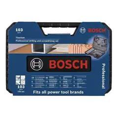 BOSCH - Set Para Taladrar 103 Piezas