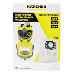 KARCHER - Bolsa Filtro Para Wd4 Premiun 04 Unid