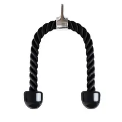 ALPHA GYM - Polea para Tríceps polea de gimnasio cuerda soga triceps