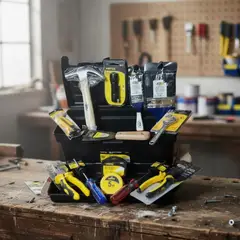 C AND A TOOLS - Caja Herramientas Equipada 13 Pzas C&A / Pretul - Negra