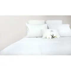 ARLIN TEXTIL - Edredon Duvet Queen Color Blanco