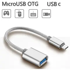 GENERICO - Otg cable adaptador micro usb c a usb 3.0 telefonos, tablets, laptops
