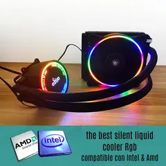 AIGO - Refrigeración liquida cpu water cooler rgb intel lga 1700 1200
